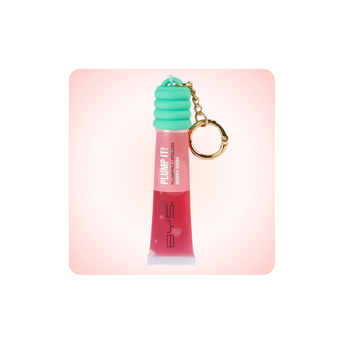 Labios al mejor precio: BYS Brillo de Labios Voluminizador Llavero Berry Babe de BYS Cosmetics en Skin Thinks - 
