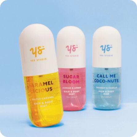 Corporal, manos, pies al mejor precio: Yes Studio Bruma para Cabello y Cuerpo Caramel Licious 100ml de Yes Studio en Skin Thinks - 