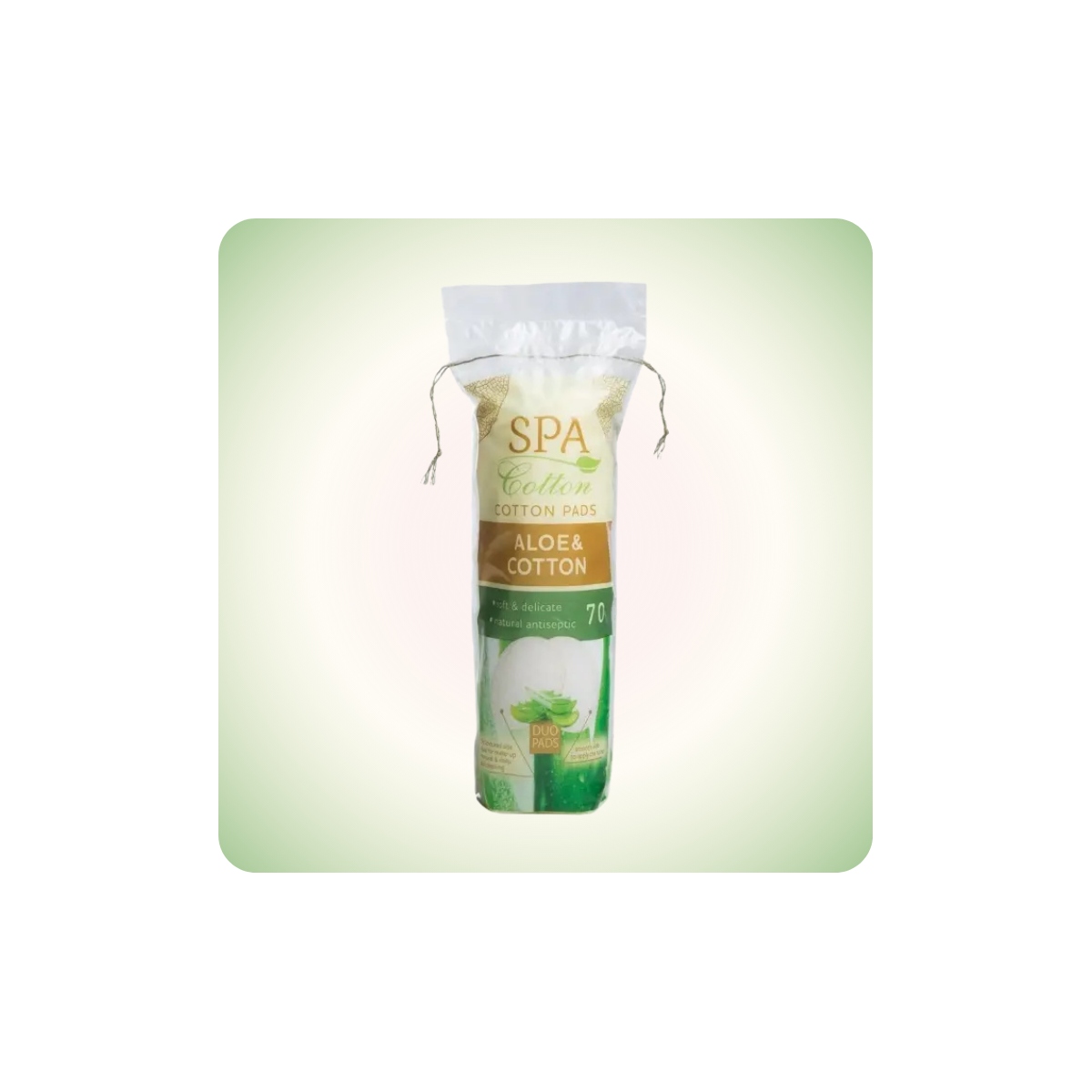 Accesorios al mejor precio: Discos de Algodón SPA Aloe 70 unidades de en Skin Thinks - 