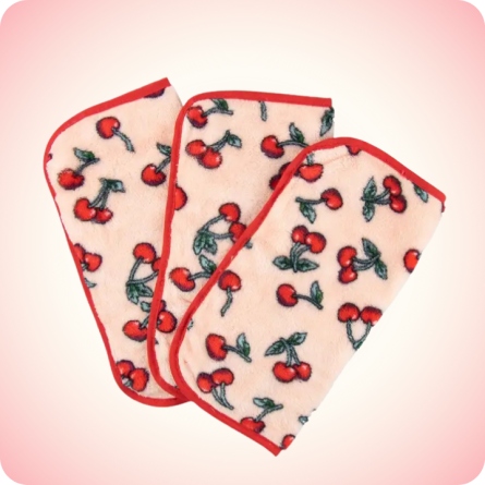Accesorios al mejor precio: The Vintage Cosmetic Toallitas Desmaquillantes Cereza (pack 3 uds) de en Skin Thinks - 