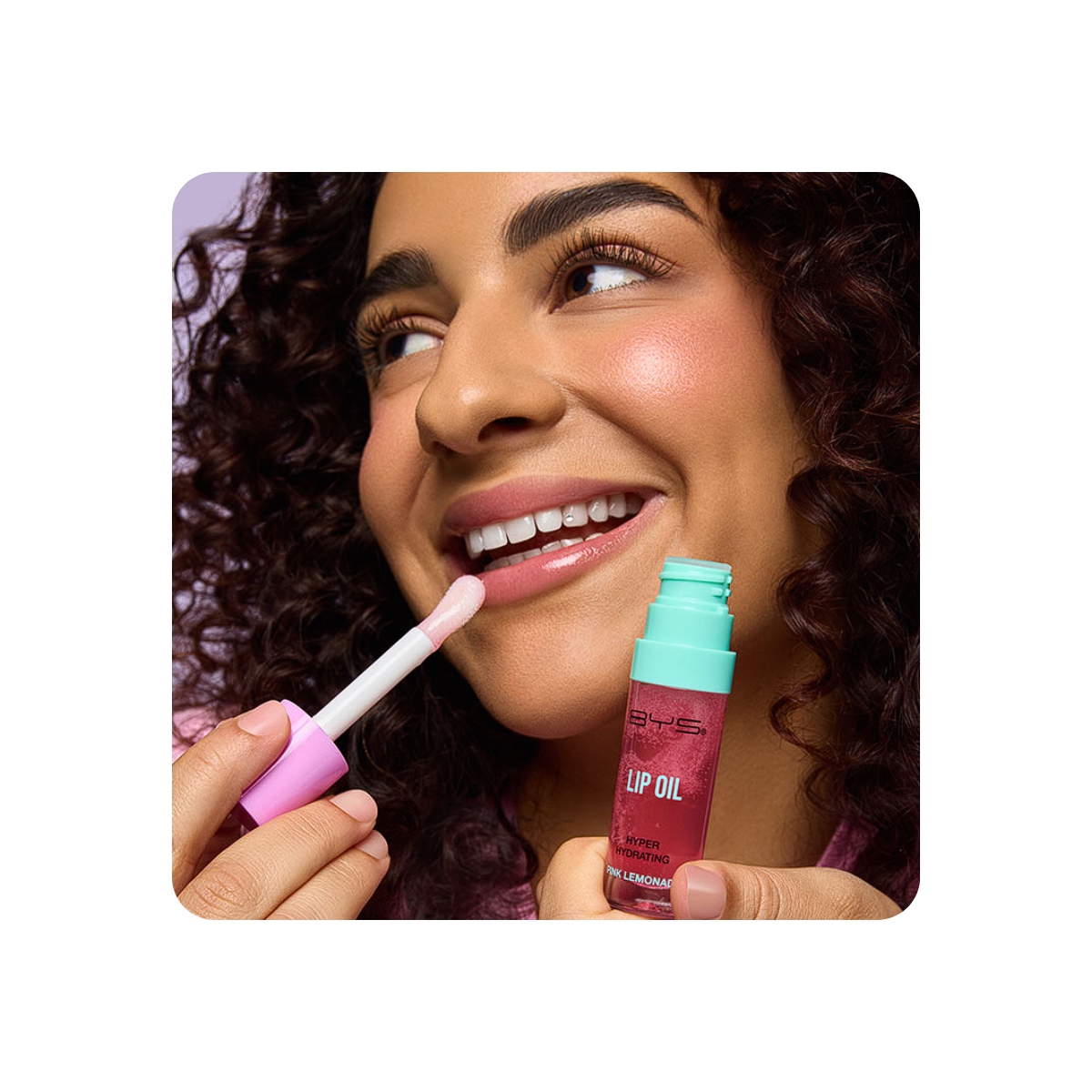 Labios al mejor precio: BYS Aceite Labial & Llavero Pink Lemonade de BYS Cosmetics en Skin Thinks - 