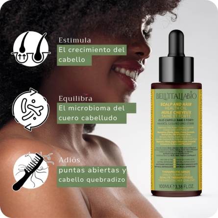 Cuidado del Cabello al mejor precio: Aceite Fortalecedor Anticaida Bell'ItaliaBio 100ml de en Skin Thinks - 