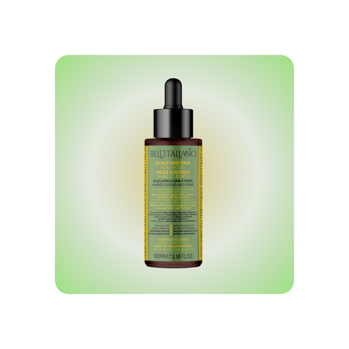 Cuidado del Cabello al mejor precio: Aceite Fortalecedor Anticaida Bell'ItaliaBio 100ml de en Skin Thinks - 