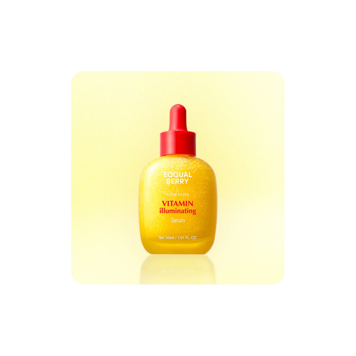 EQQUALBERRY Vitamin Illuminating Serum de 30ml, serum coreano antimanchas con acerola al 40%, arbutina y niacinamida