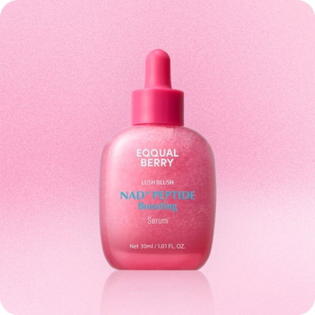 EQQUALBERRY NAD+ Peptide Boosting Serum, serum antiedad coreano con NAD+, 14 péptidos y 5 ceramidas para firmeza en la piel