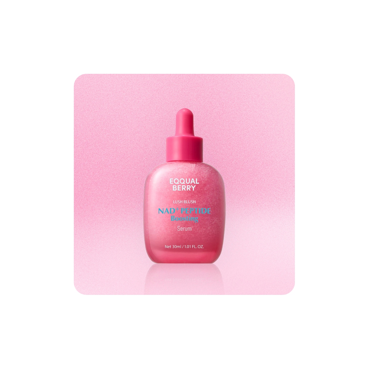 EQQUALBERRY NAD+ Peptide Boosting Serum, serum antiedad coreano con NAD+, 14 péptidos y 5 ceramidas para firmeza en la piel