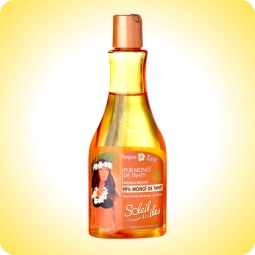 Aceite Puro Monoï de Tahiti Soleil des îles al 99% fragancia tiaré, apto para cuerpo y cabello