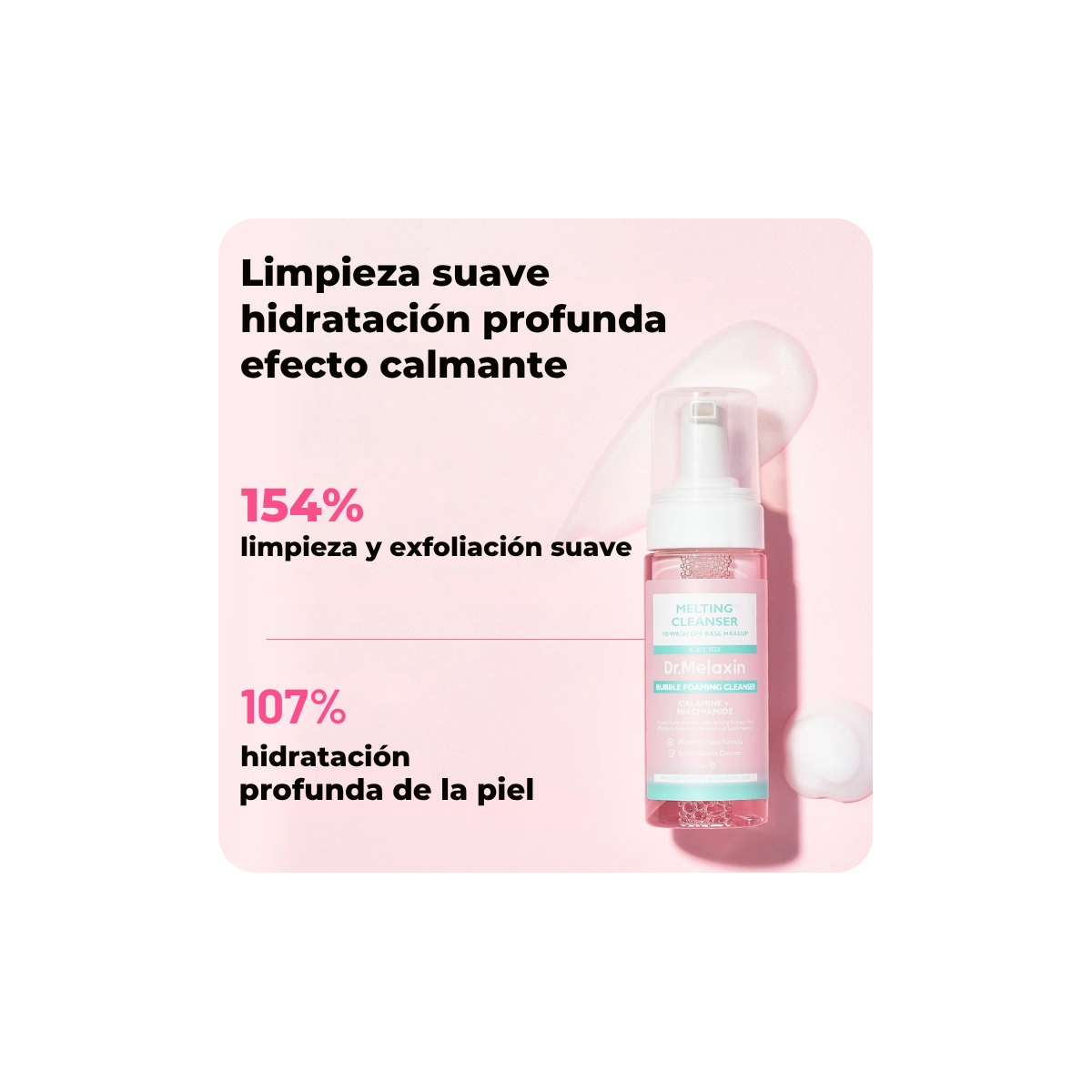 Espumas Limpiadoras al mejor precio: Espuma Piel Grasa Dr.Melaxin Hypoallergenic Melting Cleanser 150ml de Centellian24 en Skin Thinks - Tratamiento Anti-Edad