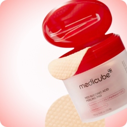 Exfoliantes al mejor precio: Medicube Red Succinic Acid Peeling Pad- Acné y Poros de Medicube en Skin Thinks - Piel Grasa