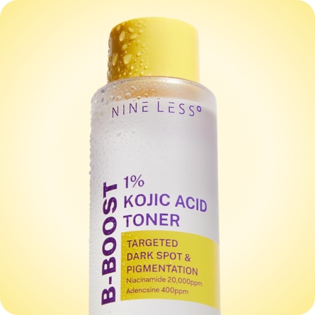 Tónicos al mejor precio: NINELESS B-Boost 1% Kojic Acid Toner- Manchas y Antiedad de NINE LESS en Skin Thinks - Piel Sensible