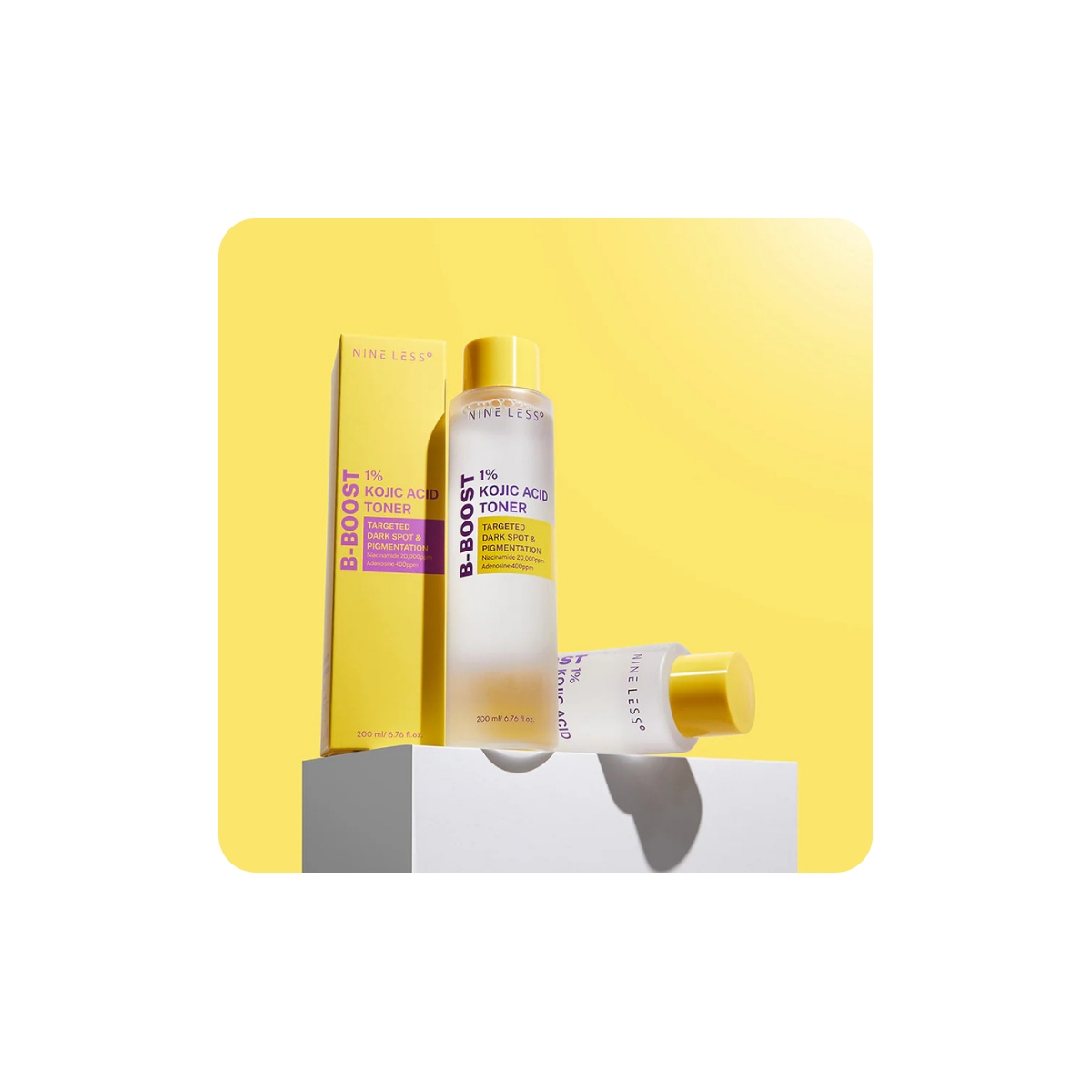 Tónicos al mejor precio: NINELESS B-Boost 1% Kojic Acid Toner- Manchas y Antiedad de NINE LESS en Skin Thinks - Piel Sensible
