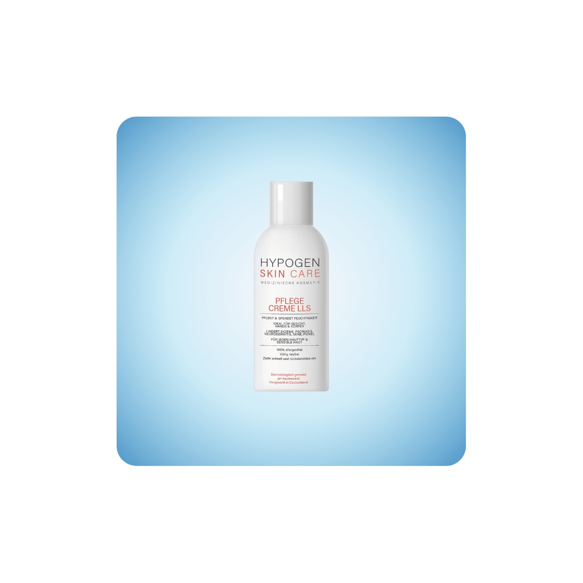 Cremas - Cosmética Natural al mejor precio: Hypogen Care Crema para piel alérgica LLS - 100% libre de alérgenos de Hypogen Care en Skin Thinks - Piel Seca