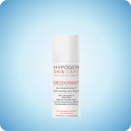 HYPOGEN CARE 50 desodorante hipoalergénico sin aluminio ni fragancias para pieles alérgicas y sensibles