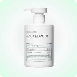 Piel Grasa y Tratamientos Anti Acné al mejor precio: Limpiador para cara y cuerpo con Ácido Salicílico Logically, Skin - Acne Cleanser 300ml de Logically, Skin en Skin Thinks - Piel Grasa