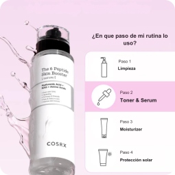 Serum y Ampoules al mejor precio: Serum de péptidos Cosrx The 6 Peptide Skin Booster Serum 30 ml de Cosrx en Skin Thinks - Piel Grasa