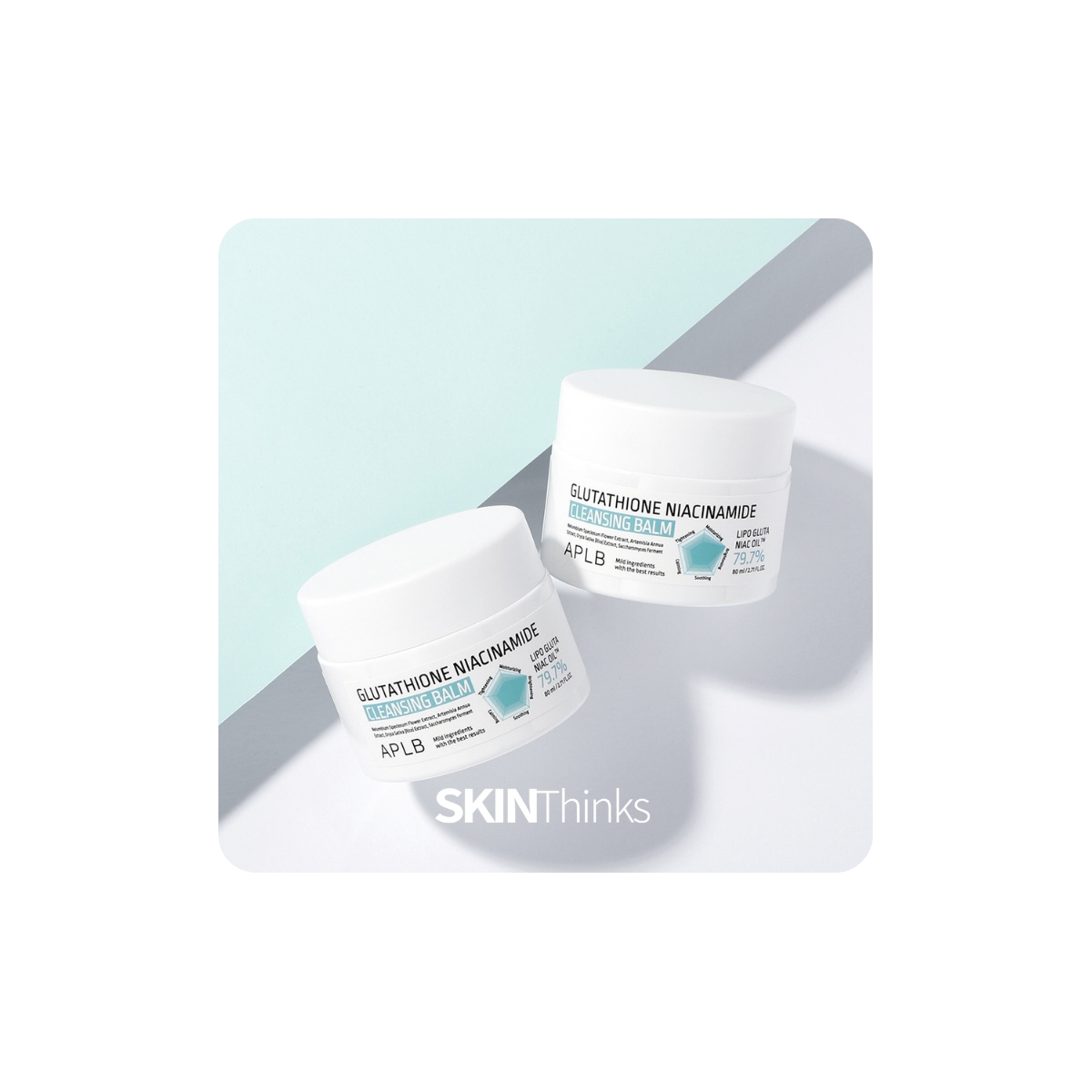 Aceites Limpiadores al mejor precio: Bálsamo desmaquillante APLB Glutathione Niacinamide Cleansing Balm de APLB en Skin Thinks - Piel Seca