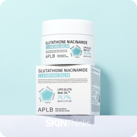 Aceites Limpiadores al mejor precio: Bálsamo desmaquillante APLB Glutathione Niacinamide Cleansing Balm de APLB en Skin Thinks - Piel Seca