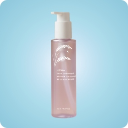 MIDHA Cleansing Oil with Black Rice, aceite limpiador coreano vegano. Refuerza la barrera de la piel.