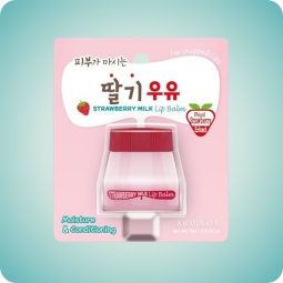 Labios al mejor precio: Bálsamo Labial Reparador KWAILNARA Strawberry Milk Lip Balm de Kwailnara en Skin Thinks - Piel Seca