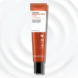 Contorno de Ojos al mejor precio: Contorno de Ojos con 12 vitaminas FORTHESKIN Radiance Vita Bio EX Eye Cream de For The Skin en Skin Thinks - Piel Seca