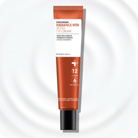 Contorno de Ojos al mejor precio: Contorno de Ojos con 12 vitaminas FORTHESKIN Radiance Vita Bio EX Eye Cream de For The Skin en Skin Thinks - Piel Seca