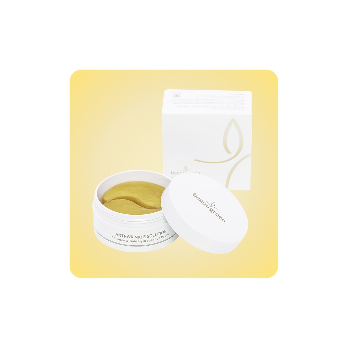 Parches y Accesorios al mejor precio: Parches Antiedad BEAUUGREEN Collagen & Gold Hydrogel Eye Patch de BEAUUGREEN en Skin Thinks - Piel Seca