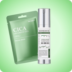 SKIN627 Boosting Shot 300 sérum con espículas de esponja marina y centella asiática