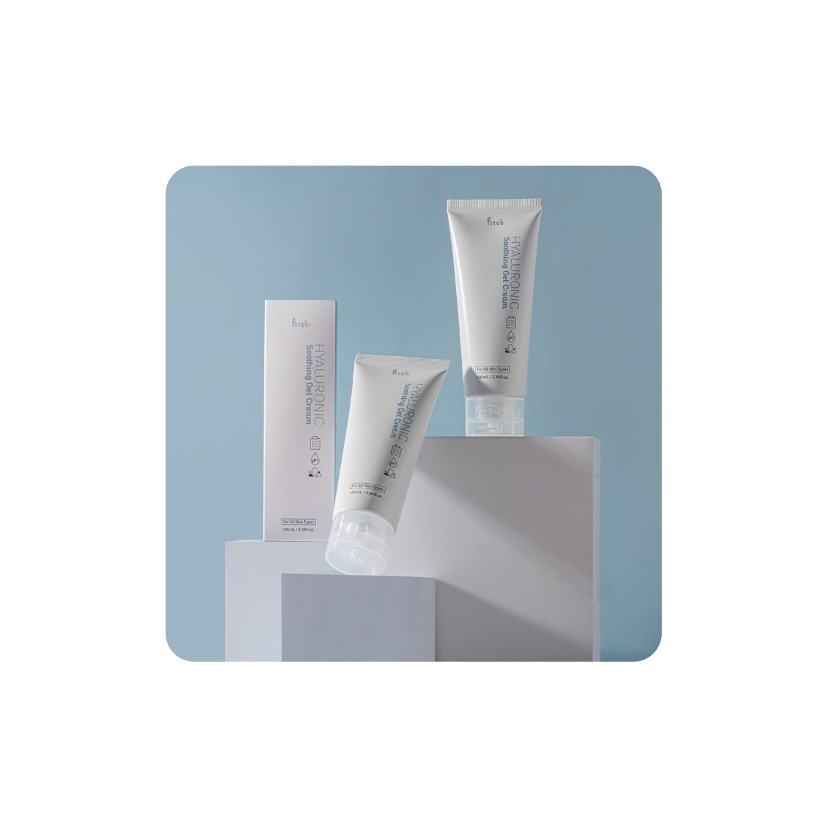 Prreti Hyaluronic Soothing Gel Cream 100ml, hialurñonico, ceramidas y probioticos