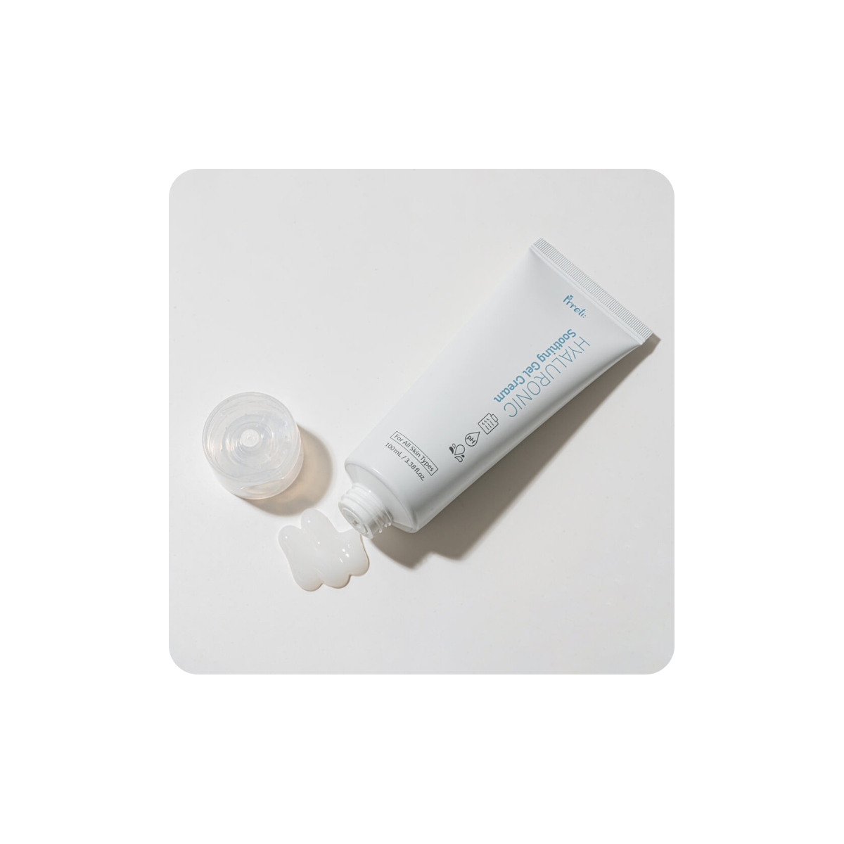 Emulsiones y Cremas al mejor precio: Crema gel con 8 tipos de hialurónico PRRETI Hyaluronic Soothing Gel Cream 100 ml de Prreti en Skin Thinks - Piel Sensible