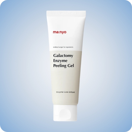 Ma:nyo Galactomy Enzyme Peeling Gel 75ml, peeling gel enzimático coreano con Galactomyces y Papaína
