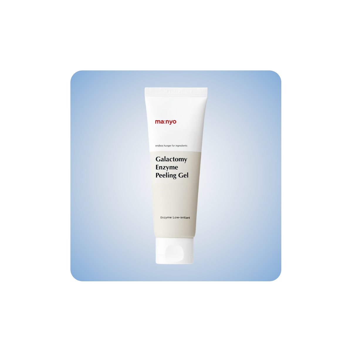 Ma:nyo Galactomy Enzyme Peeling Gel 75ml, peeling gel enzimático coreano con Galactomyces y Papaína