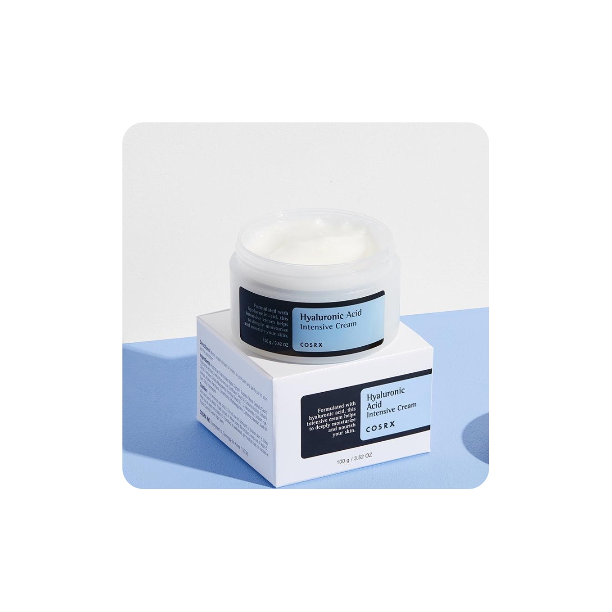 Cosmética Coreana al mejor precio: Crema Hidratante con Vitaminas Cosrx Hyaluronic Acid Intensive Cream de Cosrx en Skin Thinks - Piel Seca