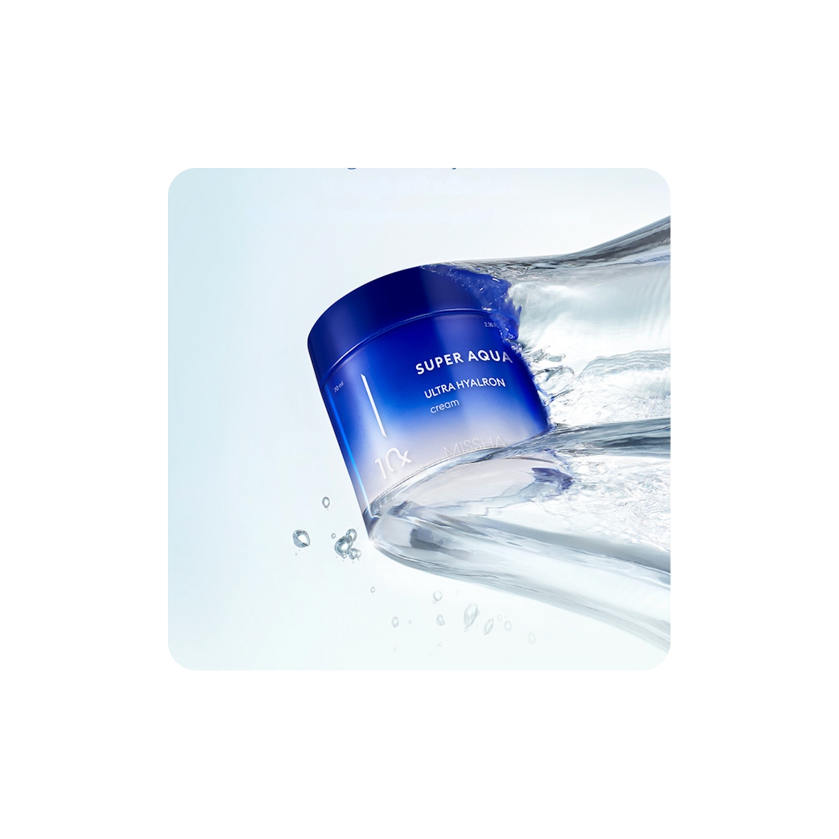 Cosmética Coreana al mejor precio: Super Aqua Ultra Hyalron Cream Hidratante Antiedad de Missha en Skin Thinks - Piel Seca