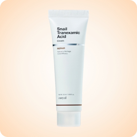 EUNYUL Snail Tranexamic Acid Repair Cream 50g para manchas y tono desigual