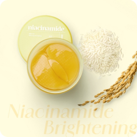 Parches y Accesorios al mejor precio: Antiojeras MISSHA Airy Fit Niacinamide Brightening Face&Eye Patch de Missha en Skin Thinks - Tratamiento Anti-Manchas 