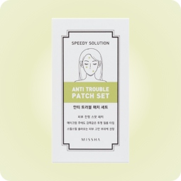 Caja de los parches transparentes MISSHA Speedy Solution Anti-Trouble Patch