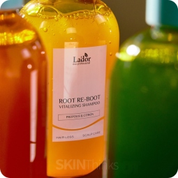 Cabello al mejor precio: LADOR Root Re-Boot Vitalizing Shampoo (Propóleo y Limón) de Lador Eco Professional en Skin Thinks - 