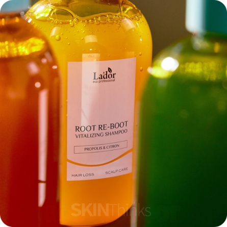 Cabello al mejor precio: LADOR Root Re-Boot Vitalizing Shampoo (Propóleo y Limón) de Lador Eco Professional en Skin Thinks - 