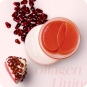Tarro abierto de los parches de hidrogel MISSHA Airy Fit Collagen Lifting Face & Eye Patch