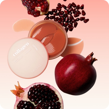 Parches y Accesorios al mejor precio: MISSHA Airy Fit Collagen Lifting Face & Eye Patch de Missha en Skin Thinks - Piel Sensible
