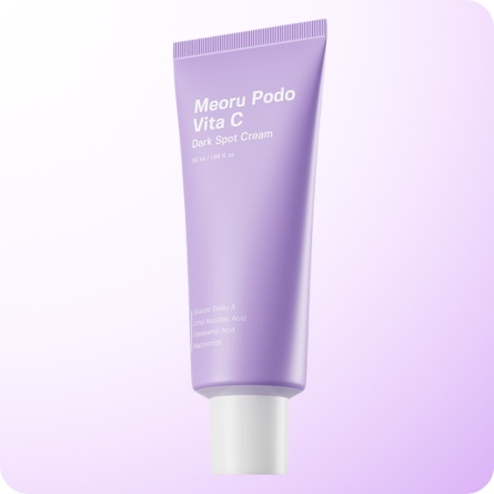Meoru Podo Vita C Dark Spot Cream de Sungboon Editor con vitamina C y ácido tranexámico