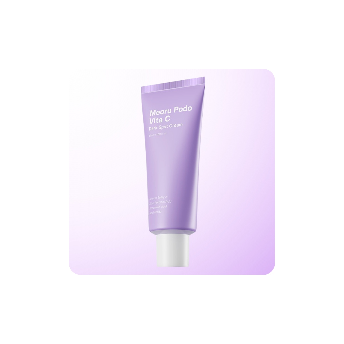 Meoru Podo Vita C Dark Spot Cream de Sungboon Editor con vitamina C y ácido tranexámico