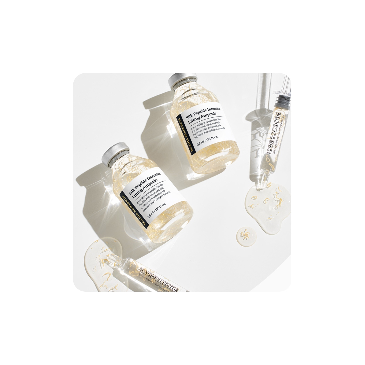 Serum y Ampoules al mejor precio: Serum Reafirmante Sungboon Editor Silk Peptide Intensive Lifting Ampoule de Sungboon Editor en Skin Thinks - Tratamiento Anti-Edad