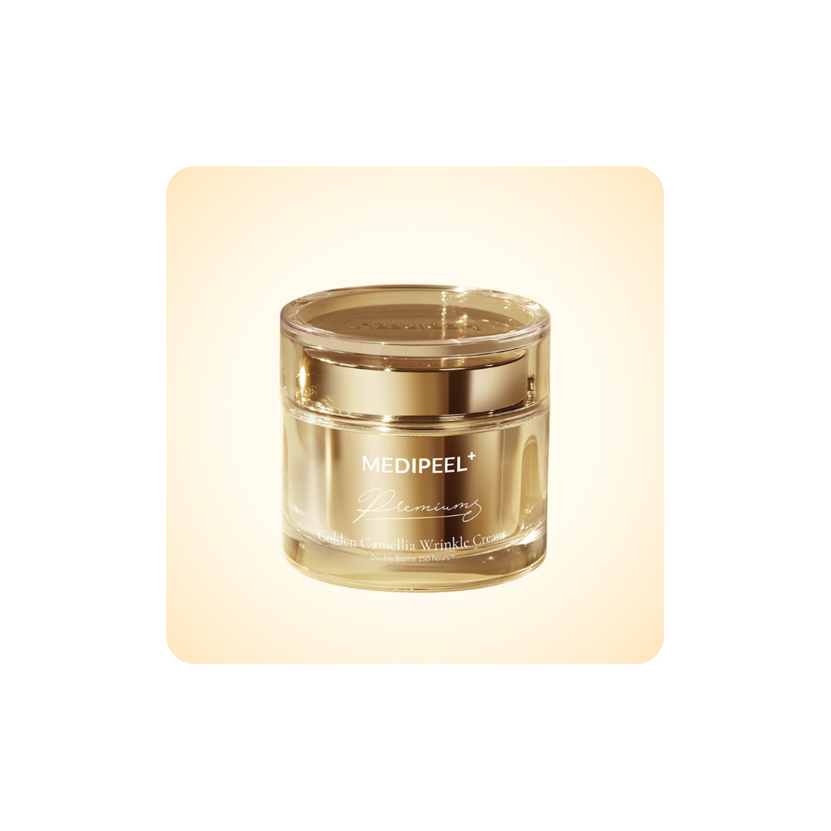 Medi-Peel Premium Golden Camellia Wrinkle Cream, crema antiarrugas coreana con camelia dorada y oro 24K