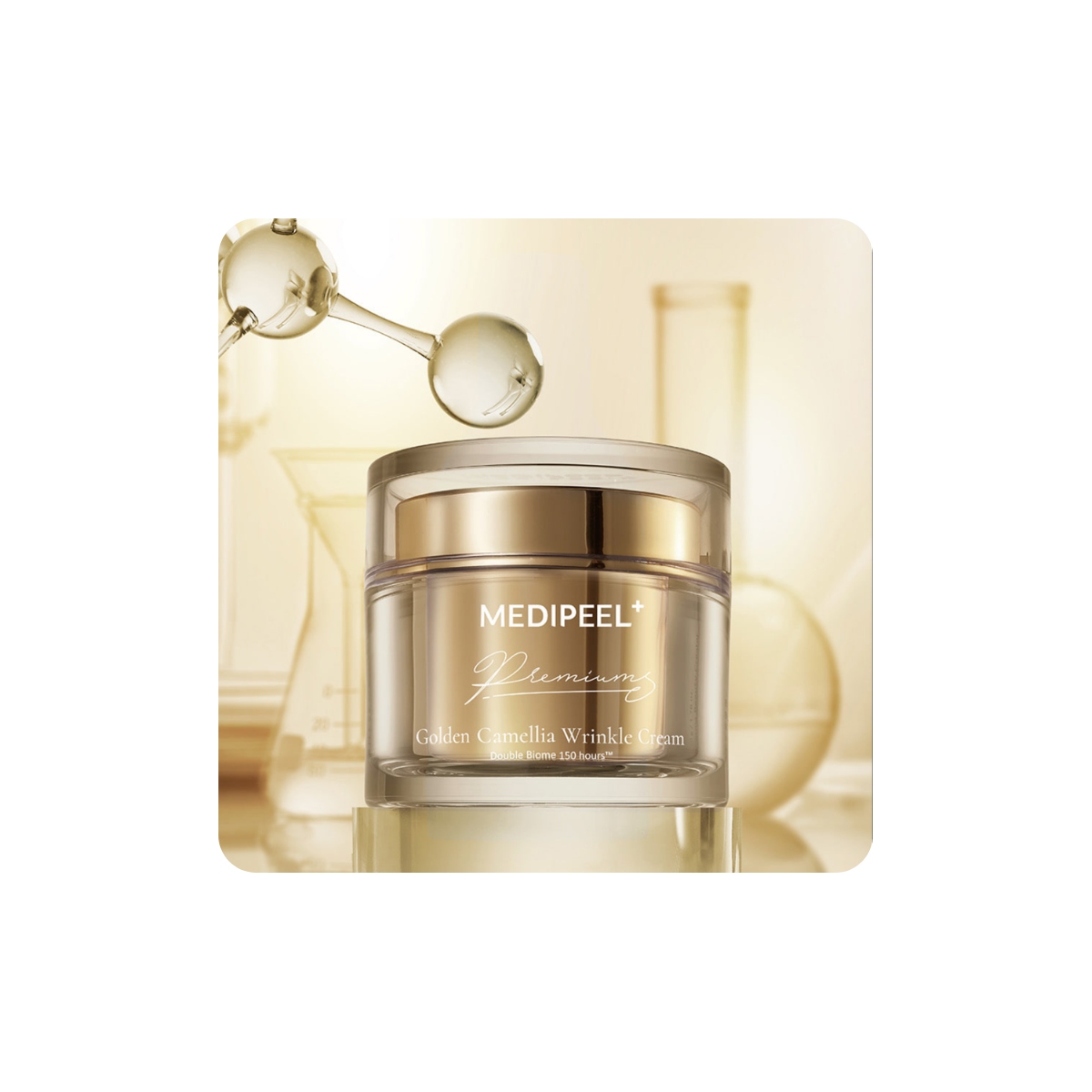 Emulsiones y Cremas al mejor precio: Crema antiedad reafirmante Medi-Peel Premium Golden Camellia Wrinkle Cream de Medi-peel en Skin Thinks - Tratamiento Anti-Edad