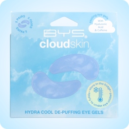Contorno de Ojos Veganos al mejor precio: Parches para Bolsas Hidratantes BYS loud Skin Hydra Cool De-Puffing Eye Gels de BYS Cosmetics en Skin Thinks - Piel Sensible