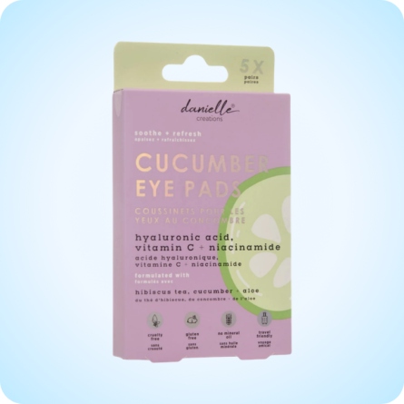 Contorno de Ojos al mejor precio: Parches para Ojos con Pepino y Vitamina C de Danielle, 5 Pares de en Skin Thinks - Tratamiento Anti-Manchas 