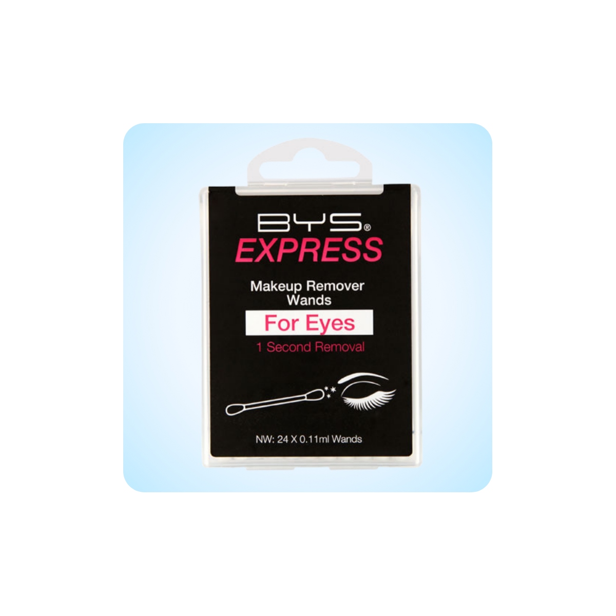 Maquillaje Vegano al mejor precio: Bastoncillos desmaquillantes BYS Express Eye Makeup Remover Wands de BYS Cosmetics en Skin Thinks - 