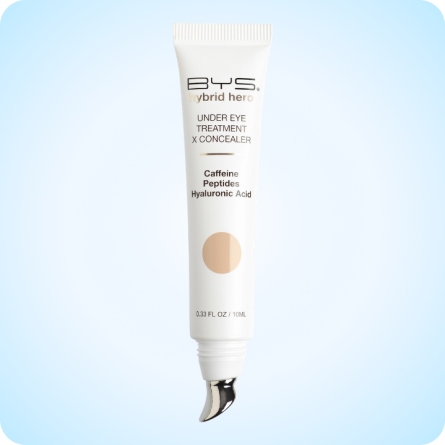Maquillaje Vegano al mejor precio: BYS Hybrid Hero Corrector con péptidos para el Contorno de Ojos – Claro Neutro de BYS Cosmetics en Skin Thinks - Tratamiento Anti-Edad
