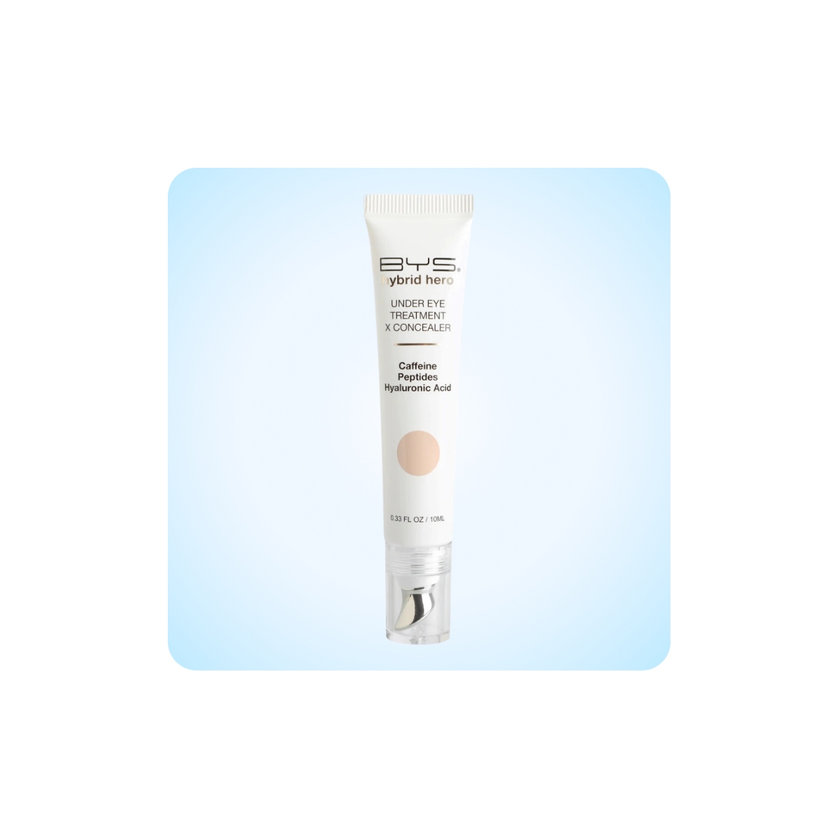 Contorno de Ojos Veganos al mejor precio: BYS Hybrid Hero Corrector con péptidos para el Contorno de Ojos — Ivory de BYS Cosmetics en Skin Thinks - Tratamiento Anti-Edad
